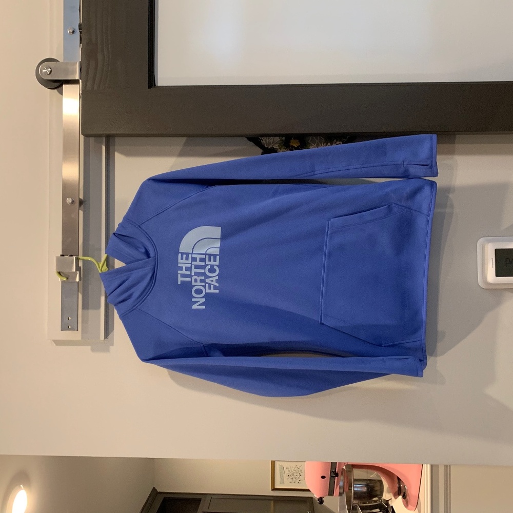 Blue North Face Hoodie